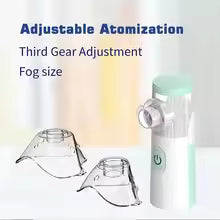 💙 Mini Portable Nebulizer 🌬️ Fast & Quiet Breathing Treatment for Adults & Children