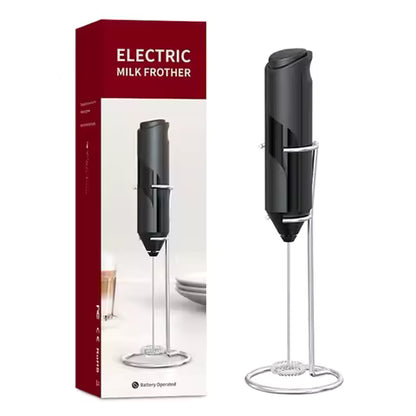 Electric Handheld Milk Frother & Whisk - Portable USB Rechargeable Foam Maker for Coffee, Matcha, and Kitchen Mixing
