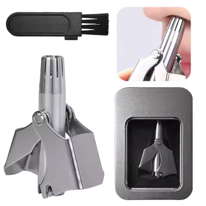 Stainless Steel Nose Hair Trimmer for Men & Women