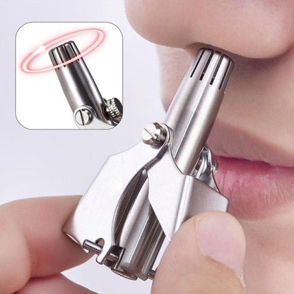 Stainless Steel Nose Hair Trimmer for Men & Women