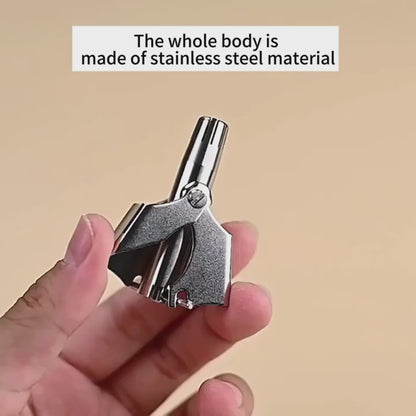 Stainless Steel Nose Hair Trimmer for Men & Women